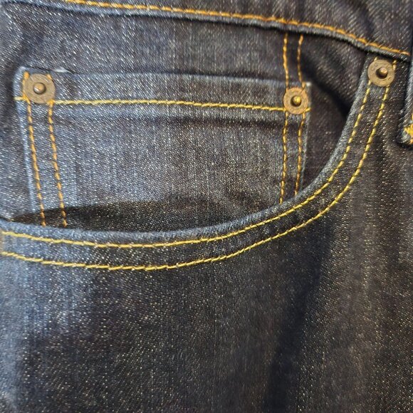 Levis 541 Denim Jeans Size 40X30 Blue Straight Leg - Picture 5 of 8